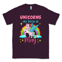 Plum unicorns are born in may Classic Tee - Jasminsmagicworld