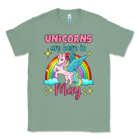 Sage unicorns are born in may Classic Tee - Jasminsmagicworld
