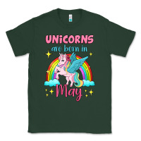Sports Green unicorns are born in may Classic Tee - Jasminsmagicworld