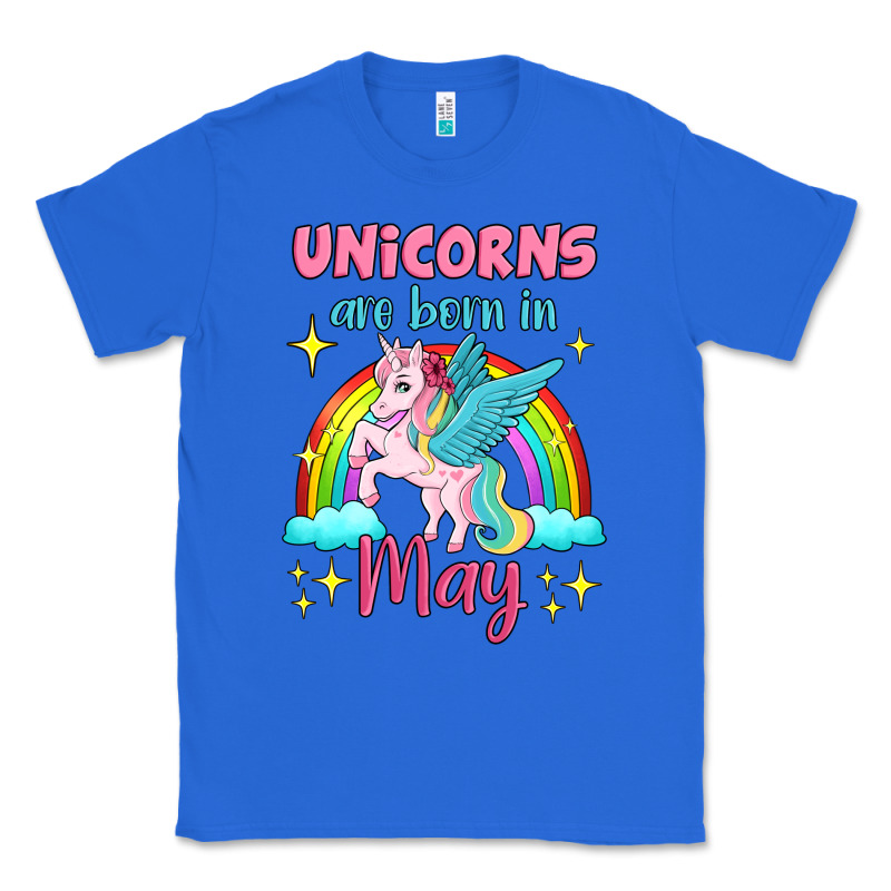 Unicorns Are Born In May Classic Tee by Jasminsmagicworld | Teevron