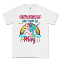 White unicorns are born in may Classic Tee - Jasminsmagicworld