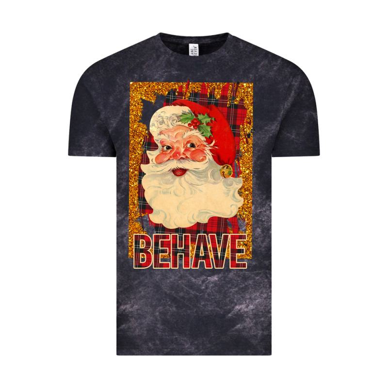 Behave Santa Vintage Tee by Bettercallsaul | Teevron