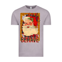 Vintage Zinc Behave Santa Vintage Tee - Bettercallsaul