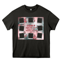 Asphalt family photo collage Heavy Core Tee - MaliasSmallBusiness