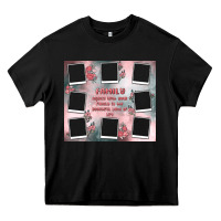Black family photo collage Heavy Core Tee - MaliasSmallBusiness