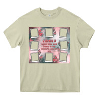 Mossy family photo collage Heavy Core Tee - MaliasSmallBusiness