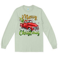 Matcha Merry Christmas truck Long Sleeve Tee - texasbilliewilder
