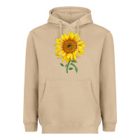 Mushroom Bambino Sunflower Heavyweight Hoodie - LillyAllenDesigns