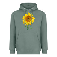 Sage Bambino Sunflower Heavyweight Hoodie - LillyAllenDesigns