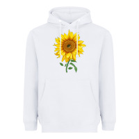 White Bambino Sunflower Heavyweight Hoodie - LillyAllenDesigns
