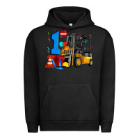 Pigment Black forklift birthday one Urban Hoodie - Artiststas