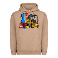 Pigment Burro forklift birthday one Urban Hoodie - Artiststas
