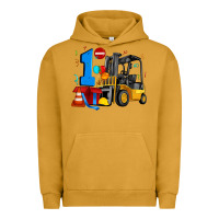 Pigment Peanut Butter forklift birthday one Urban Hoodie - Artiststas