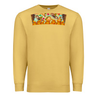 Antique Gold Nach Valentine Premium Sweatshirt - CowhideDigitalArt