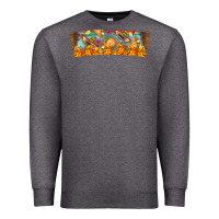 Charcoal Heather Nach Valentine Premium Sweatshirt - CowhideDigitalArt