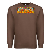 Chestnut Nach Valentine Premium Sweatshirt - CowhideDigitalArt