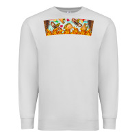 Dove Grey Nach Valentine Premium Sweatshirt - CowhideDigitalArt