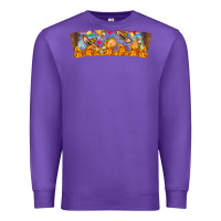 Purple Nach Valentine Premium Sweatshirt - CowhideDigitalArt