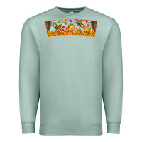 Seafoam Nach Valentine Premium Sweatshirt - CowhideDigitalArt