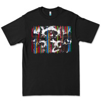 Black cowhide, leopard serape backgraund Premium Tee - JahusDesignShop
