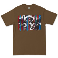 Cacao cowhide, leopard serape backgraund Premium Tee - JahusDesignShop