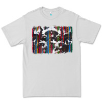 Dove Grey cowhide, leopard serape backgraund Premium Tee - JahusDesignShop