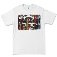 White cowhide, leopard serape backgraund Premium Tee - JahusDesignShop