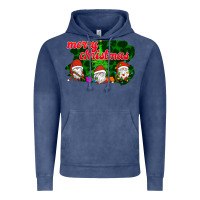Vintage Denim Merry Christmas - Gnome - Gnome Vintage Hoodie - Bettercallsaul