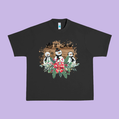 Let It Snow Urban Heavy Tee Designed By Bettercallsaul