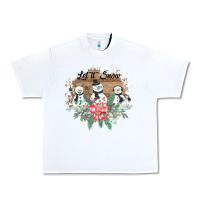 White Let it snow Urban Heavy Tee - Bettercallsaul
