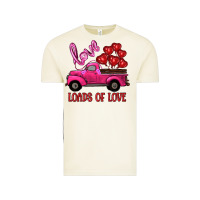 Vintage Arctic valentine's day loads of love turck with balloons Vintage Tee - RanaPortraitStore
