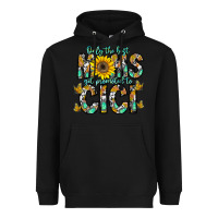 Black only the best moms get promoted to cici Heavyweight Hoodie - CowhideDigitalArt