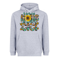 Heather Grey only the best moms get promoted to cici Heavyweight Hoodie - CowhideDigitalArt