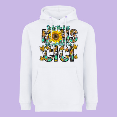 Only The Best Moms Get Promoted To Cici Heavyweight Hoodie Designed By Cowhidedigitalart