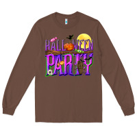 Chestnut Halloween party Long Sleeve Tee - NancyCooperArtShop
