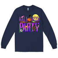 Navy Halloween party Long Sleeve Tee - NancyCooperArtShop