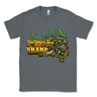 Charcoal Heather the louisiana swamp Classic Tee - BarkalooDesign