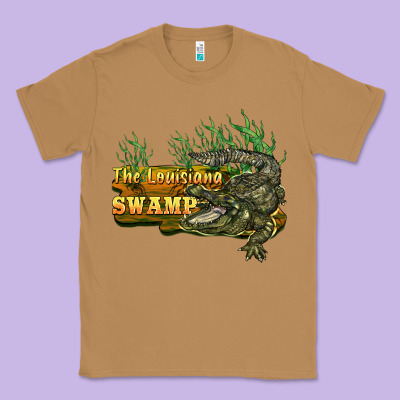 The Louisiana Swamp Classic Tee Designed By Barkaloodesign