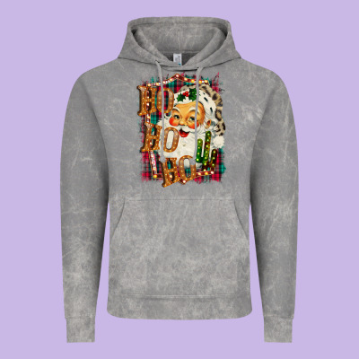 Christmas Ho Ho Ho Vintage Hoodie Designed By Bettercallsaul