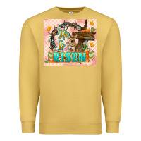 Antique Gold Easter Day He is risen 20oz skinny Premium Sweatshirt - LillyAllenDesigns