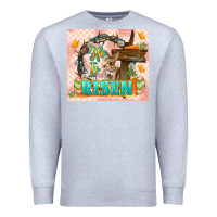 Heather Grey Easter Day He is risen 20oz skinny Premium Sweatshirt - LillyAllenDesigns
