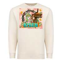 Sandshell Easter Day He is risen 20oz skinny Premium Sweatshirt - LillyAllenDesigns