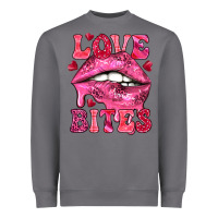 Storm Love bites Valentine's Day Heavyweight Sweatshirt - HowdyJamesFarm