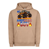 Pigment Burro all american boy monster truck Urban Hoodie - Artiststas