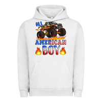 Pigment Lunar Rock all american boy monster truck Urban Hoodie - Artiststas