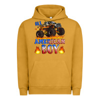 Pigment Peanut Butter all american boy monster truck Urban Hoodie - Artiststas