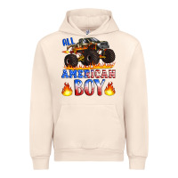 Sandshell all american boy monster truck Urban Hoodie - Artiststas