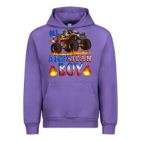 Tulip all american boy monster truck Urban Hoodie - Artiststas