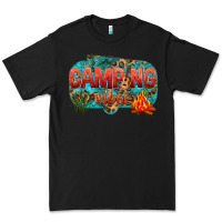 Black camping vibes Premium Tee - NancyCooperArtShop