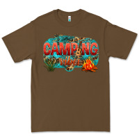 Cacao camping vibes Premium Tee - NancyCooperArtShop